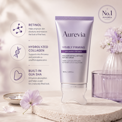 Aurevia Collagen Retinol Refining Gua Sha Cream